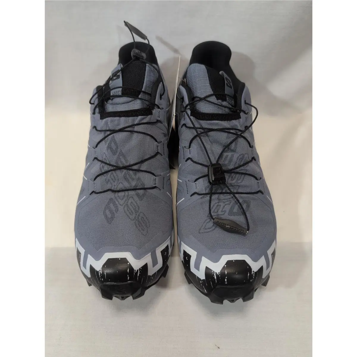Salomon shoes - Salomon Speedcross 6 GTX - Speedcross GTX - L4730230032 - Flint Stone/Black/Heather 0
