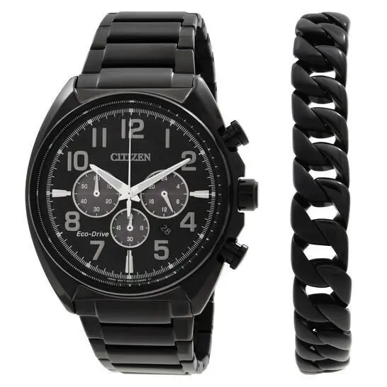 Citizen CA4285-68E Men`s Eco-drive Chronograph Stainless Steel Watch