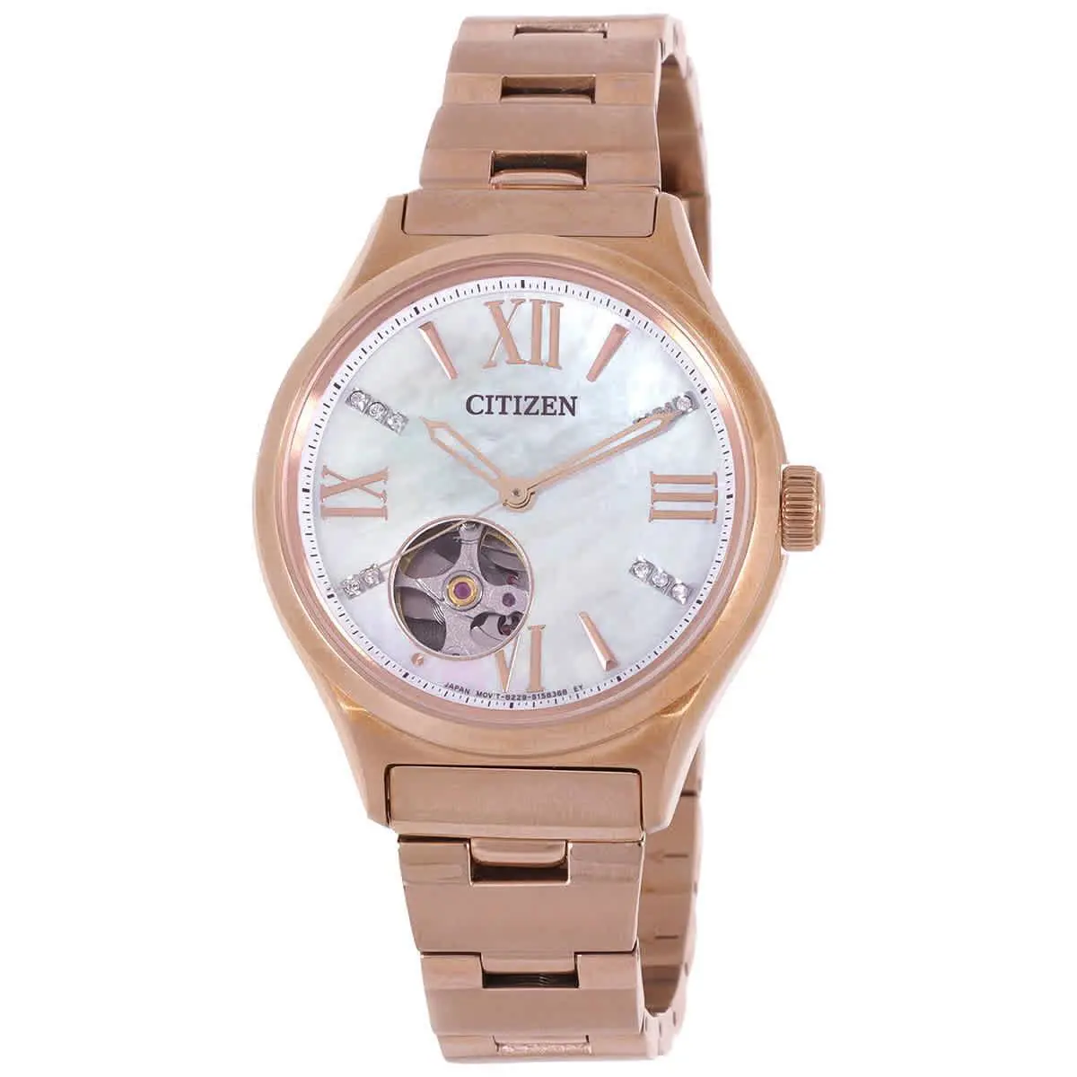 Citizen Automatic Mop Dial Dial Ladies Watch PC1013-89D
