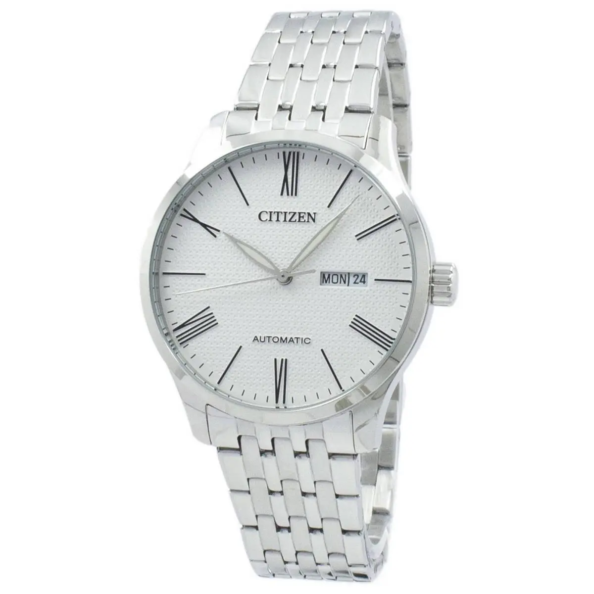 Citizen Automatic White Dial Stainless Steel Dress NH8350-59A Men`s Watch