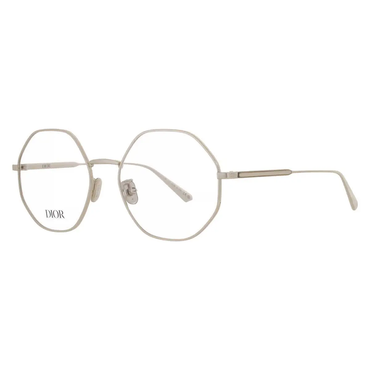 Demo Geometric Ladies Eyeglasses CD50019U 010 54 CD50019U 010 54 by Dior