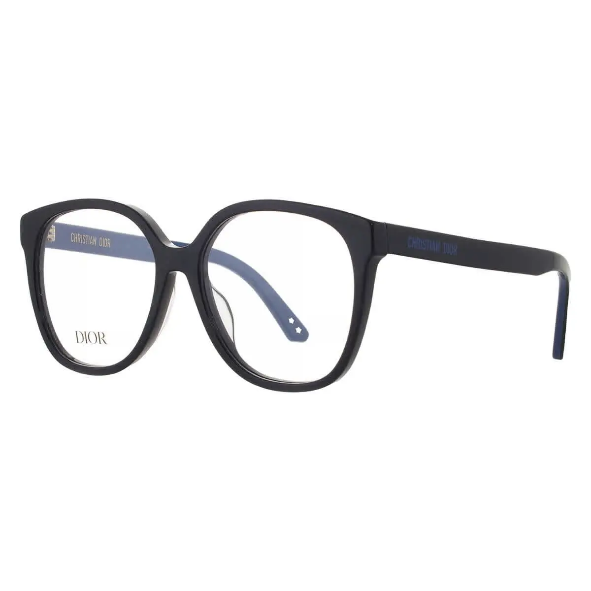 Demo Square Ladies Eyeglasses CD50076I 001 56 CD50076I 001 56 by Dior