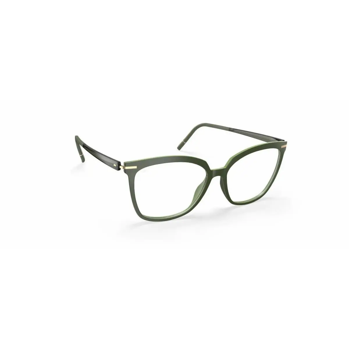 Silhouette Vibrant Horizon 1623 Eyeglasses 5530 Deep Green