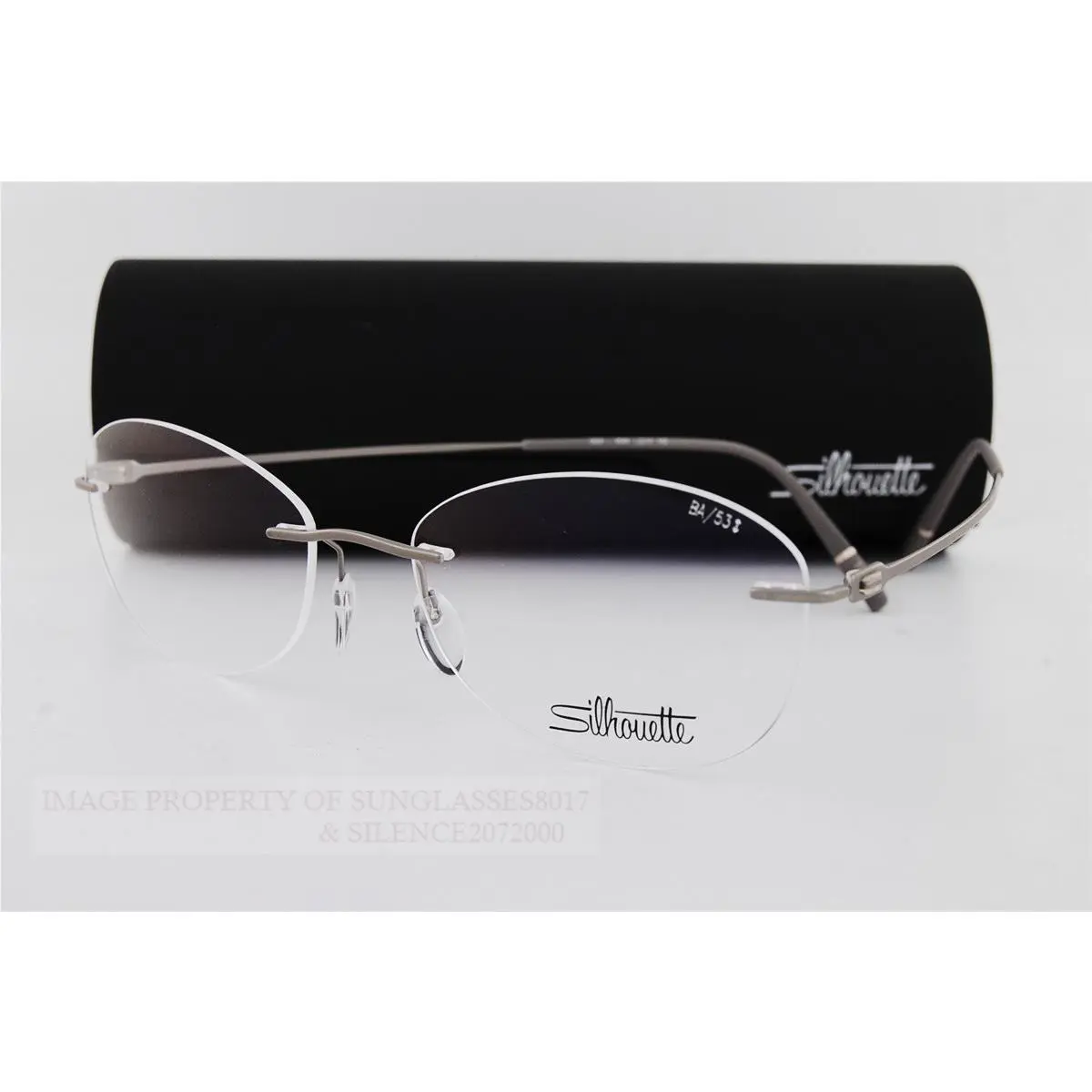 Silhouette Eyeglass Frames The Refined 5593/BA 6540 Natural Greige 53mm