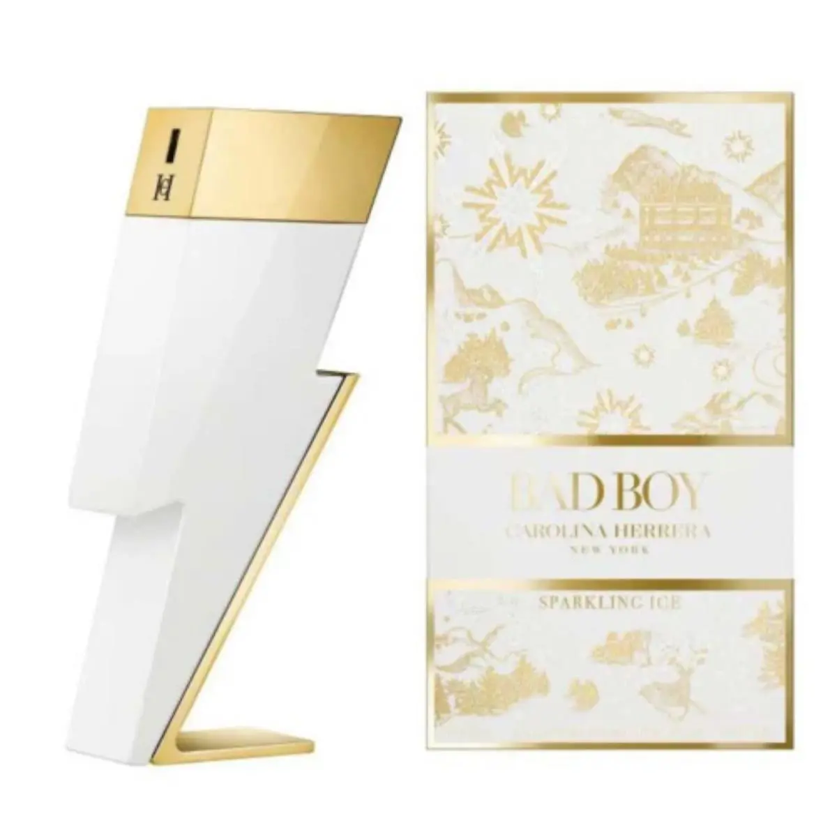 Carolina Herrera Bad Boy Sparkling Ice 3.4oz Eau De Toilette Men