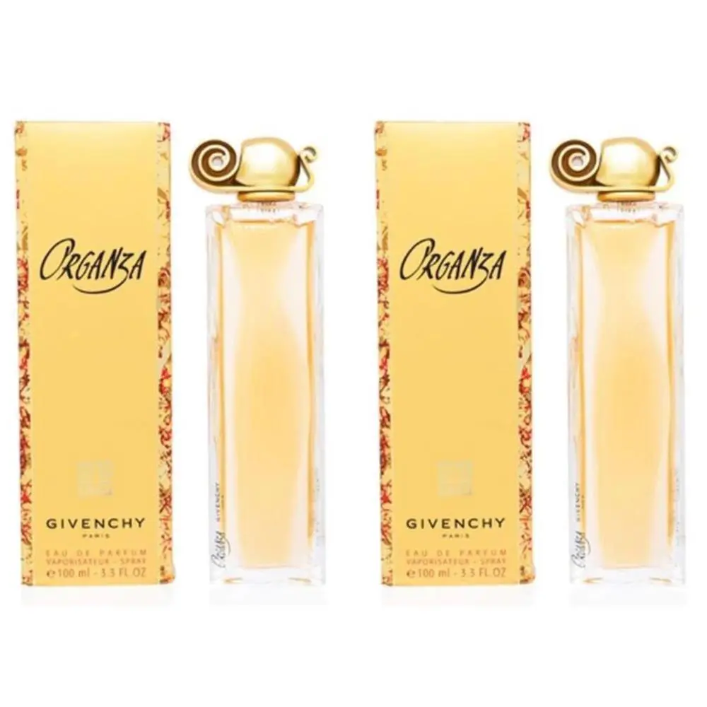 Pack of 2 Organza by Givenchy Eau de Parfum Spray For Women 3.3 oz