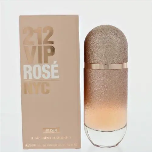 Carolina Herrera 212 Vip Rose Elixir by Carolina Herrera Box For Women 2.7 Oz