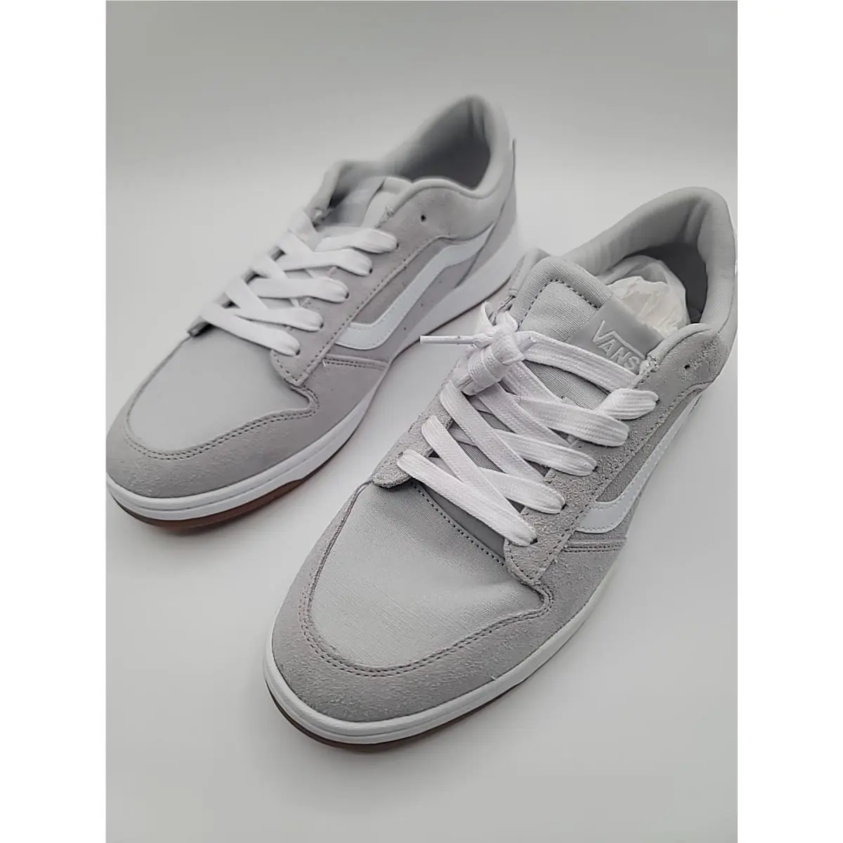 Vans shoes - VANS Suede - Suede - Gray (UPC: 197643274612) 1