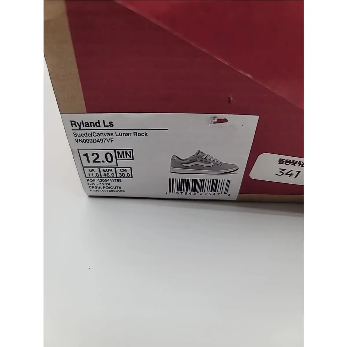 Vans shoes - VANS Suede - Suede - Gray (UPC: 197643274612) 6