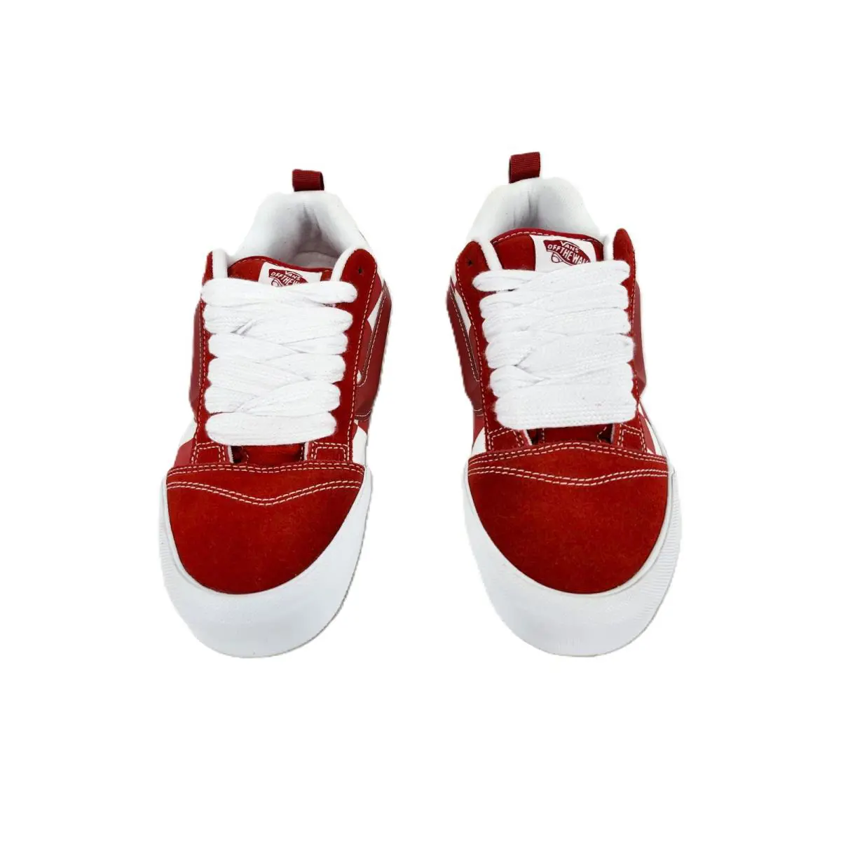 Vans shoes - VANS Knu Skool - Knu Skool - VN0009QCRED - Red and White, Manufacturer: Mega Check Red 6
