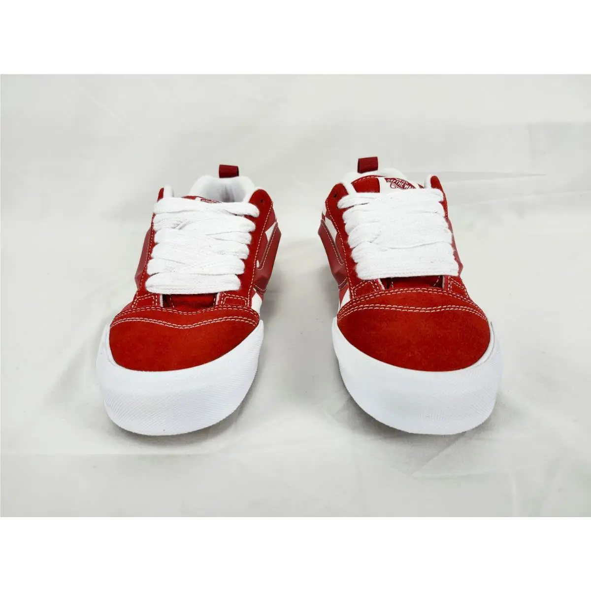 Vans shoes - VANS Knu Skool - Knu Skool - VN0009QCRED - Red and White, Manufacturer: Mega Check Red 10
