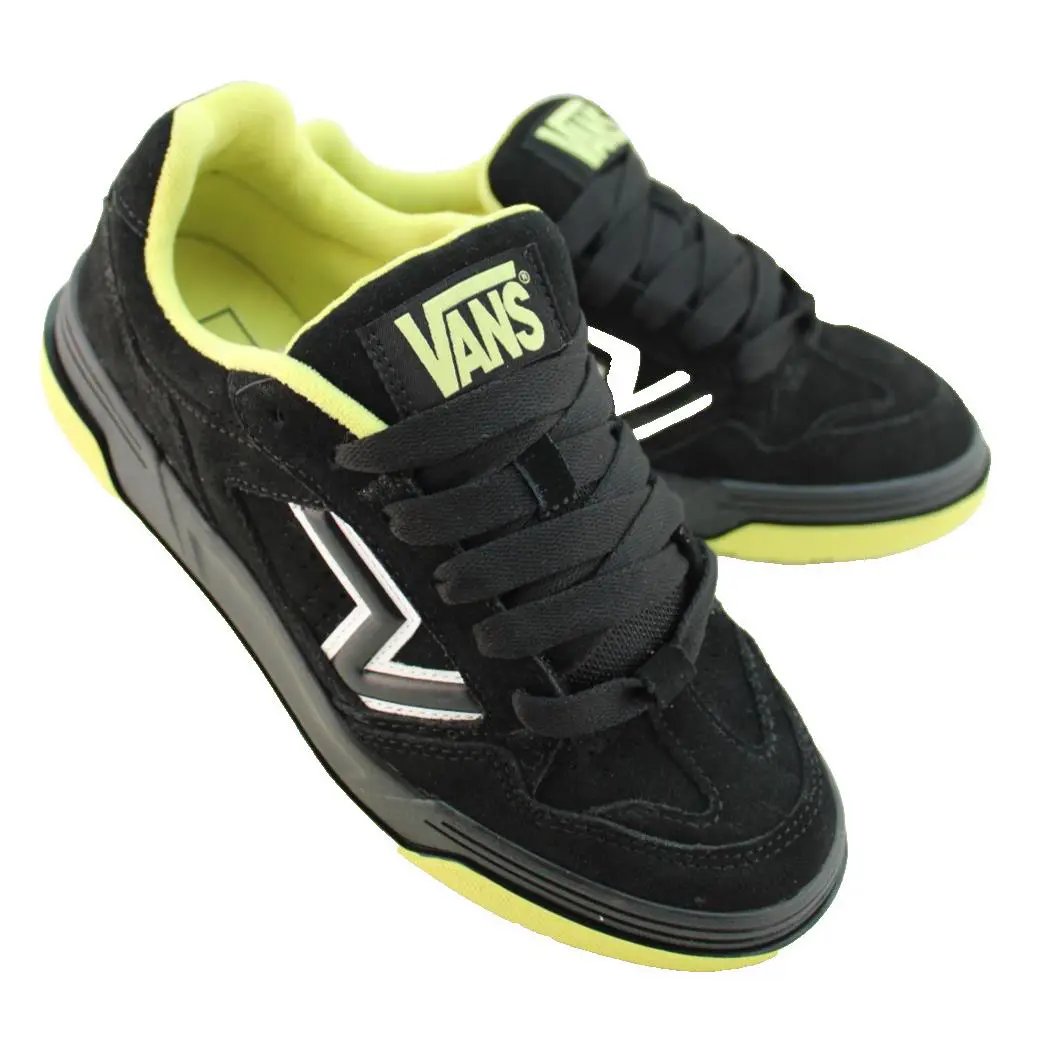 Vans shoes - VANS Upland Retro Chunky - Upland Retro Chunky - Black / Optic Yellow 1