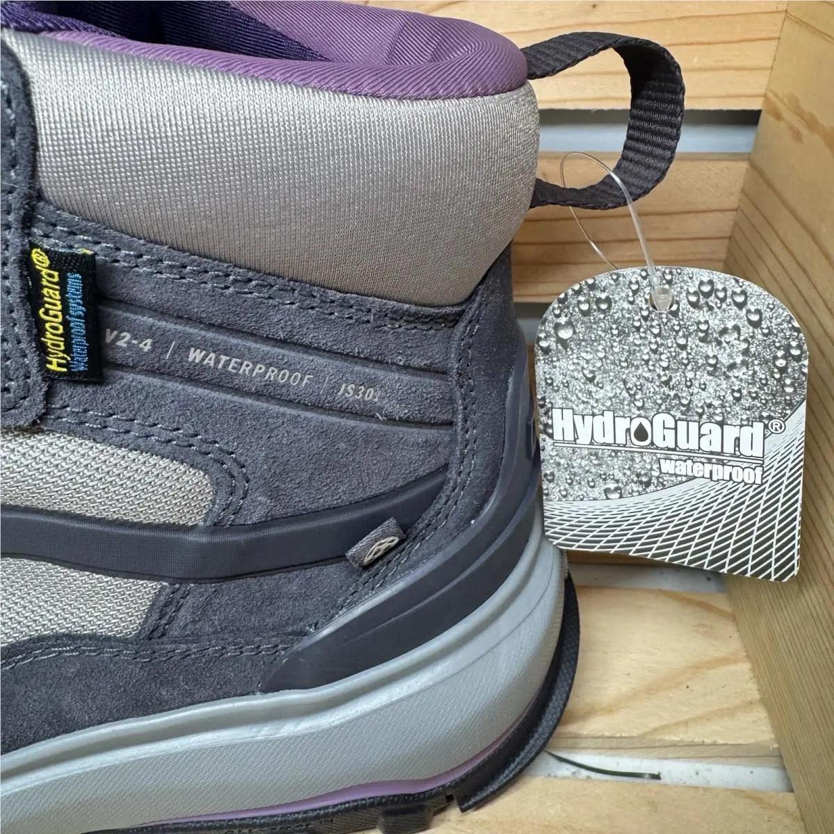 Vans shoes - VANS Sk8-Hi Mte - Mte - VN000CVQBKA - Gray/Purple 7