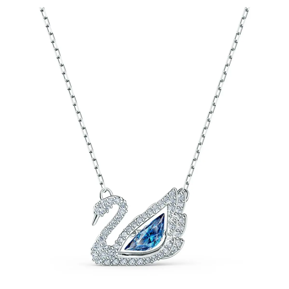 Swarovski Dancing Swan Necklaces Dancing Blue 125th Anniversary 5533397