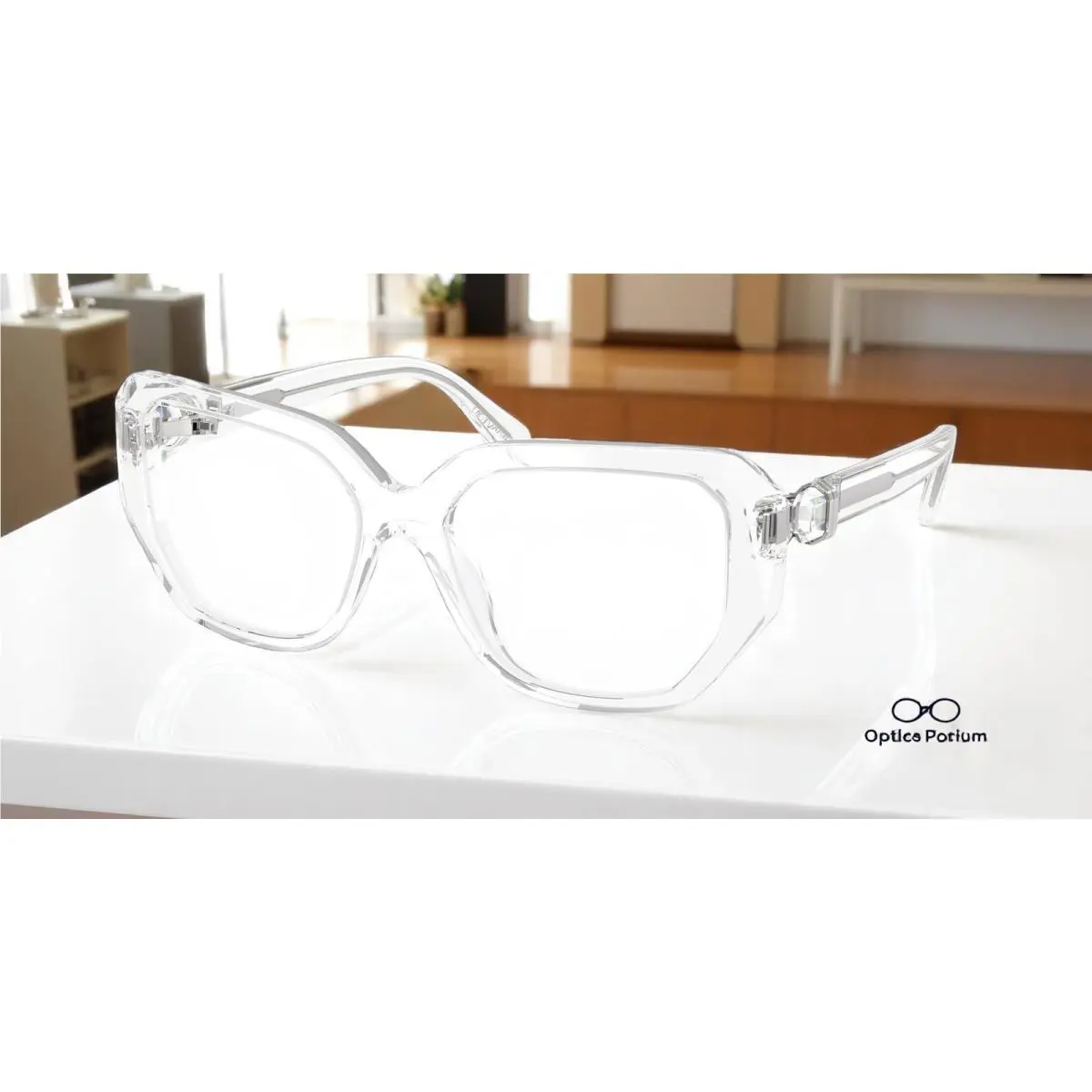 Swarovski SK2035 1027 Crystal Demo Lens 55 mm Women`s Eyeglasses