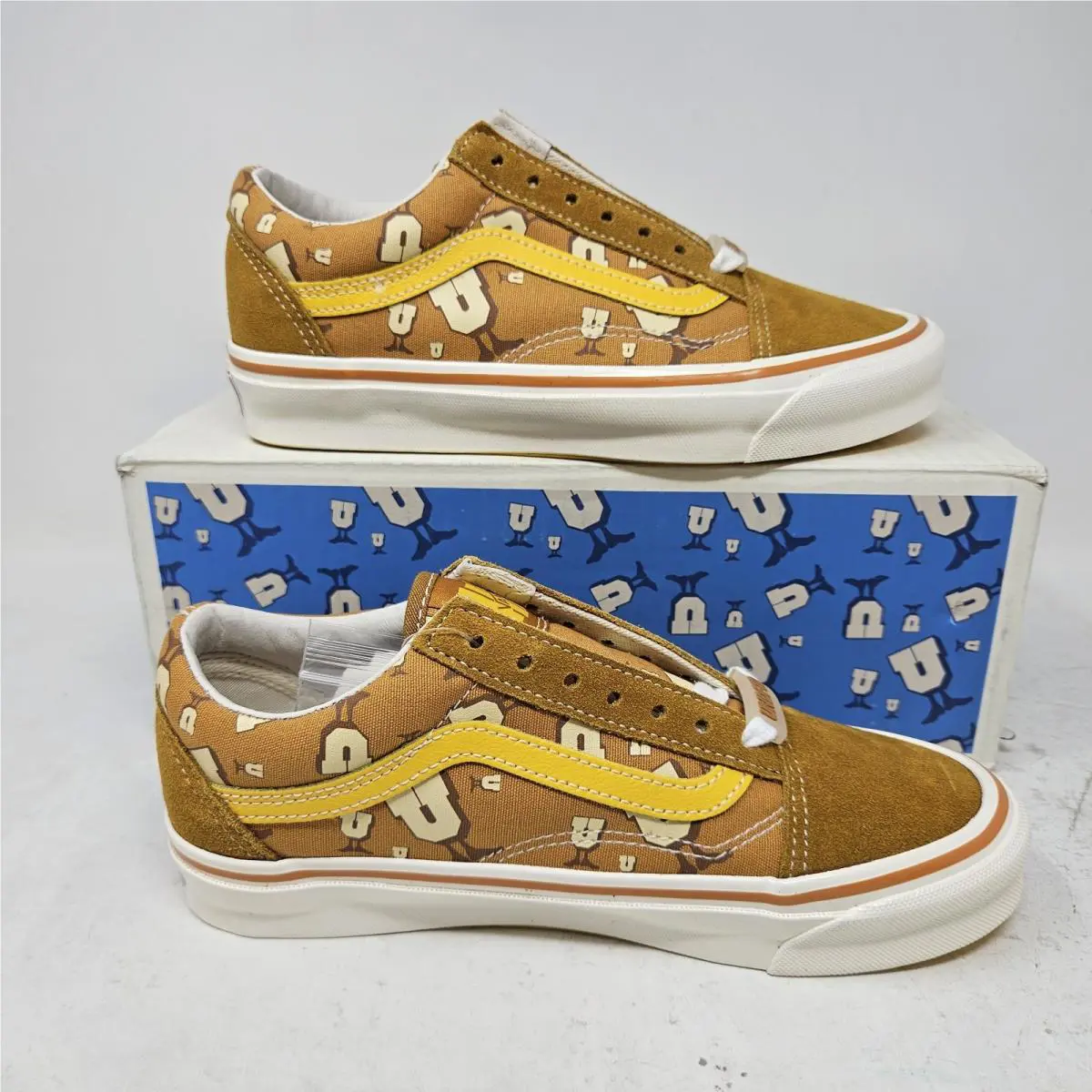 Vans shoes - Vans OG Old Skool - Old Skool - VN0A4P3X7AO - Brown, Manufacturer: Buckthorn Brown/Marshmallow (UPC: 196015256706) 0