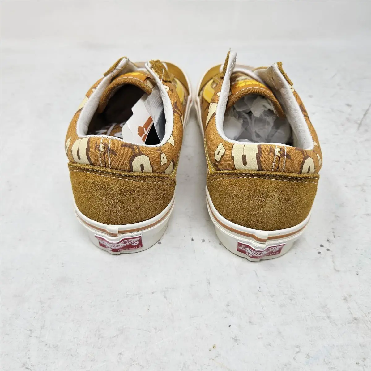 Vans shoes - Vans OG Old Skool - Old Skool - VN0A4P3X7AO - Brown, Manufacturer: Buckthorn Brown/Marshmallow (UPC: 196015256706) 3