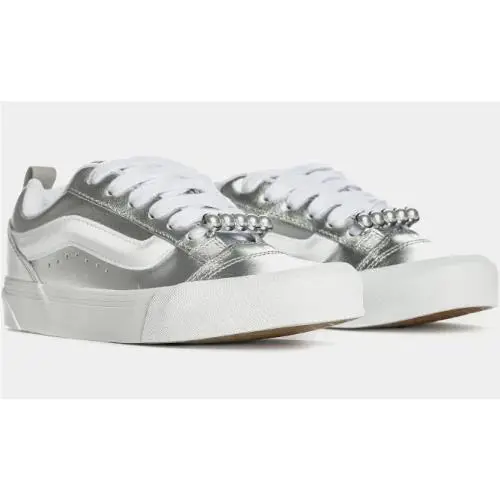 Vans shoes - VANS Knu Skool - Knu Skool - VN000E9xLSV - Silver 0