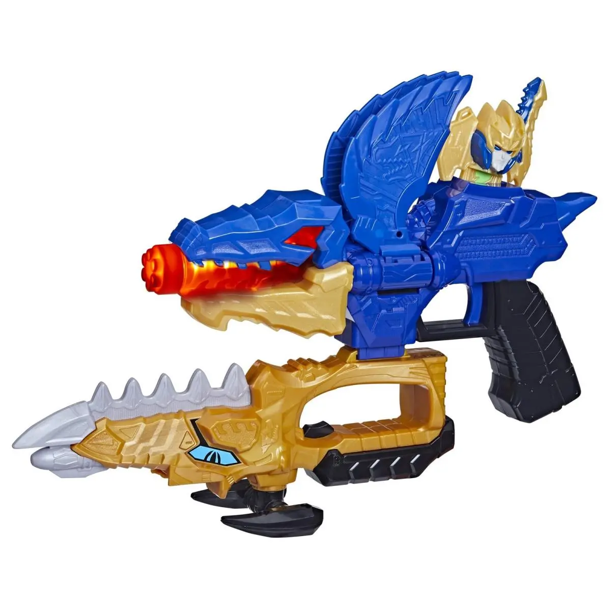 Gold Fury Blade Blaster Power Rangers Toy Gun Kids Role Play Costume Accessory
