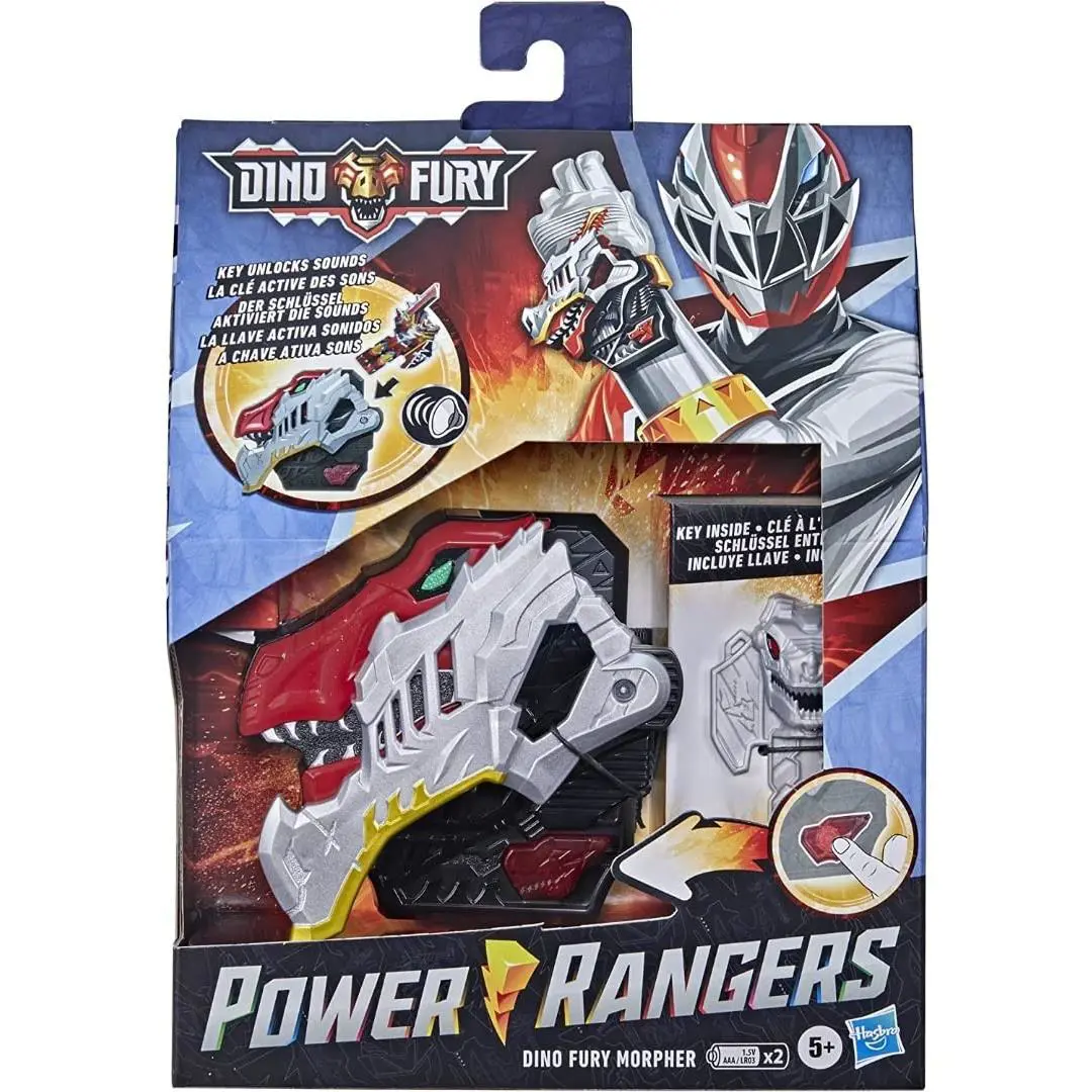 Power Rangers Dino Fury Morpher Toy with Lights Sounds and Motion Activation