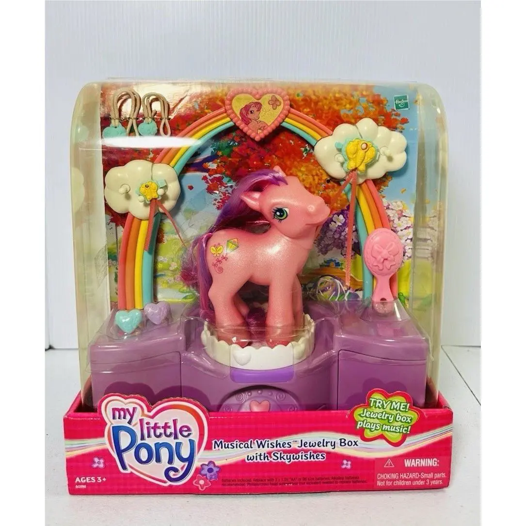My Little Pony G3 Musical Wishes Jewelry Box with Skywishes 2004