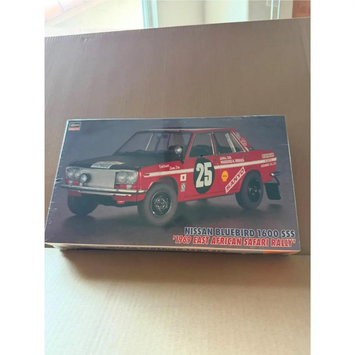 Hasegawa 1/24 Datsun Bluebird 1600 Sss 1969 East African Safari Rally Model Z7