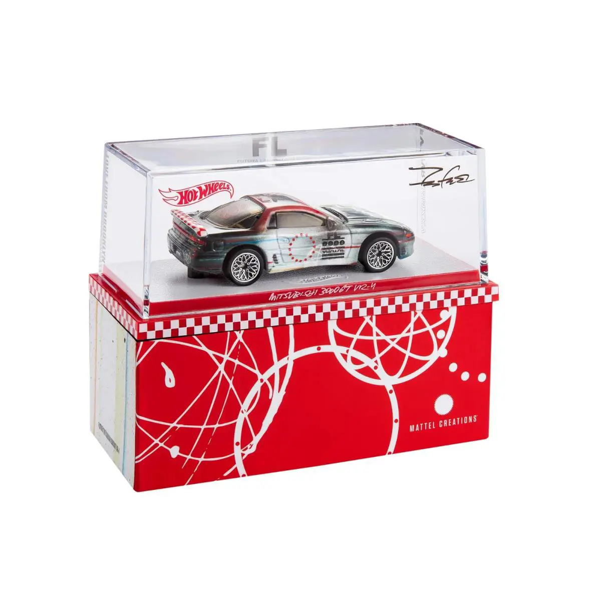 Hot Wheels x Futura “2000” Mitsubishi 3000GT – Display Case – New/complete
