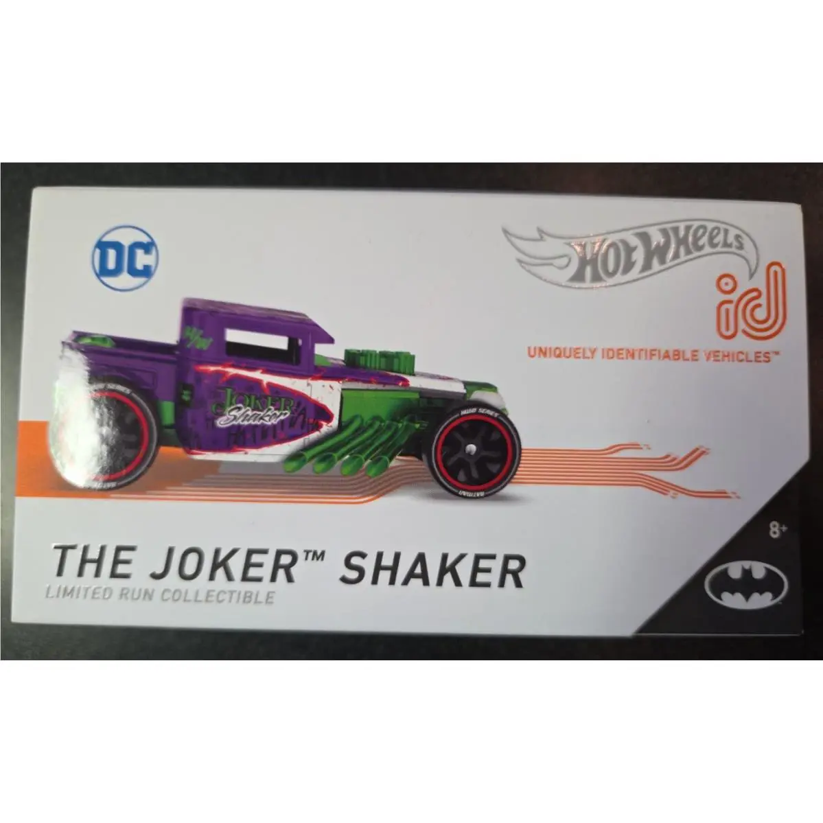 Hot Wheels ID The Joker Shaker Vhtf Series 2 Batman 4/4