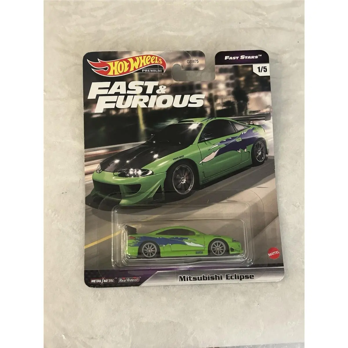 Hot Wheels Premium Fast Furious Fast Stars Mitsubishi Eclipse Car Culture 1/64