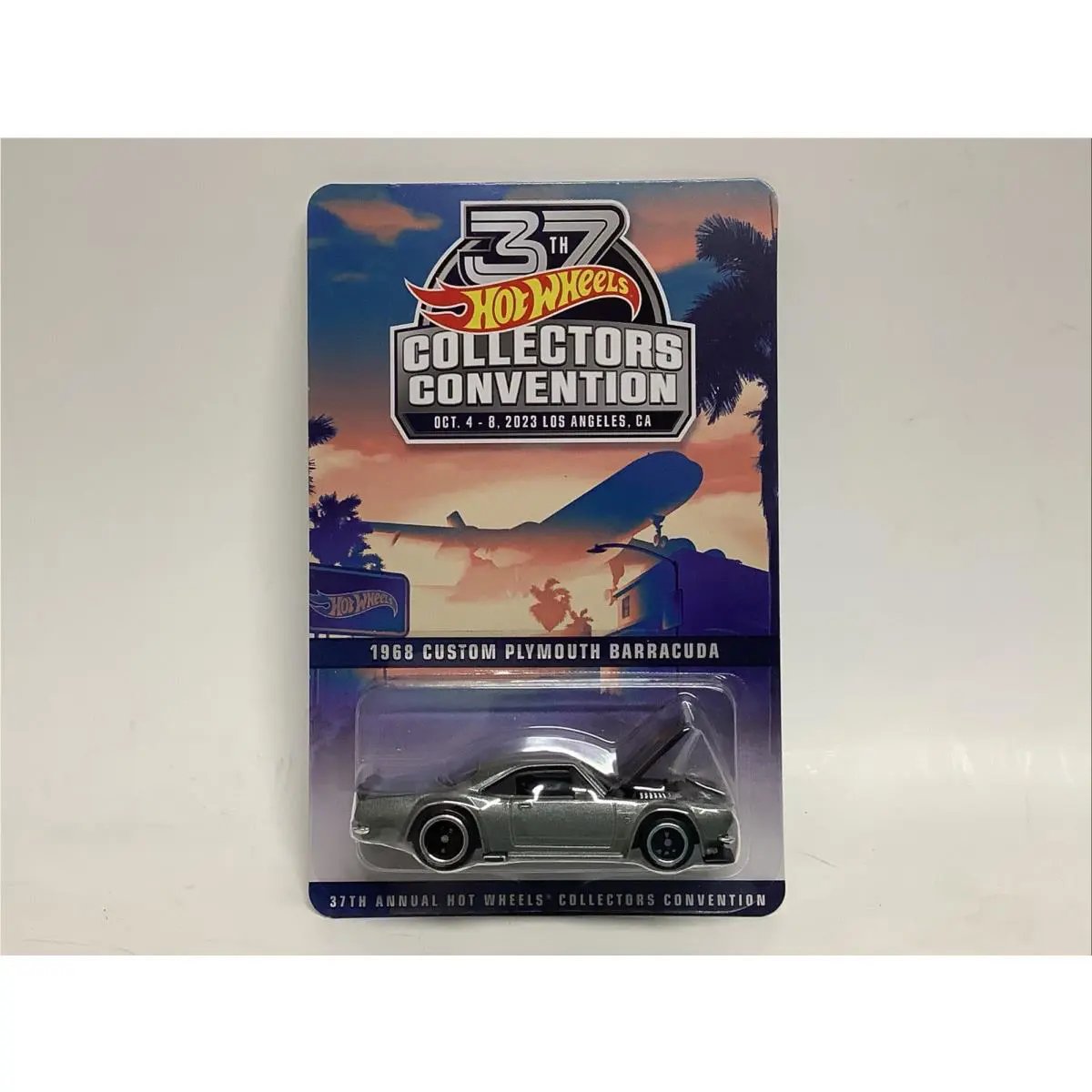 Hot Wheels 37th Convention 2023 1968 Custom Plymouth Barracuda 218/4000