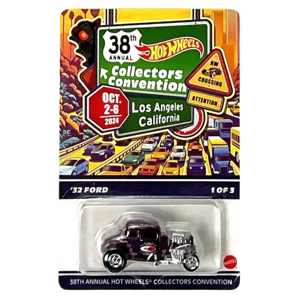 Hot Wheels 38th Annual Collectors Convention ‘32 Ford 2386/6200 - Purple