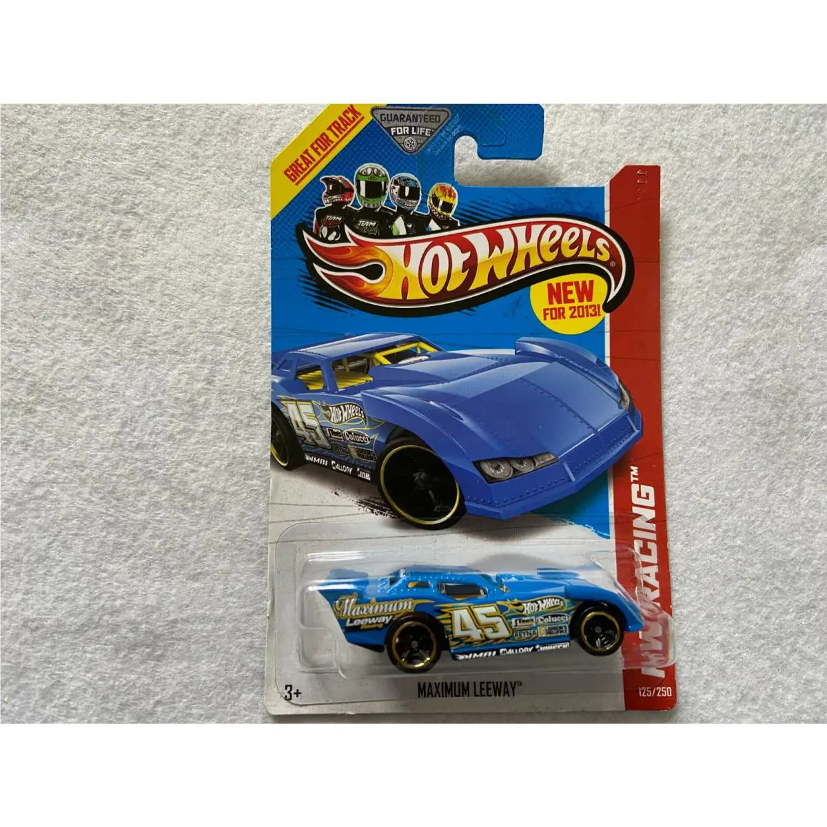 Blue Maximum Leeway HW Racing Hot Wheels
