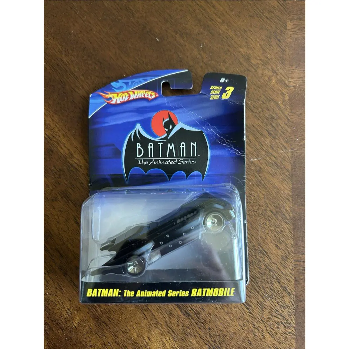 Hot Wheels Batman: The Animated Series Batmobile Series 3 W/ Bullet Holes Rare