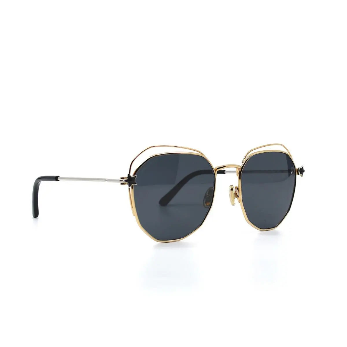 Jimmy Choo Franny/s J5G Gold Grey Sunglasses