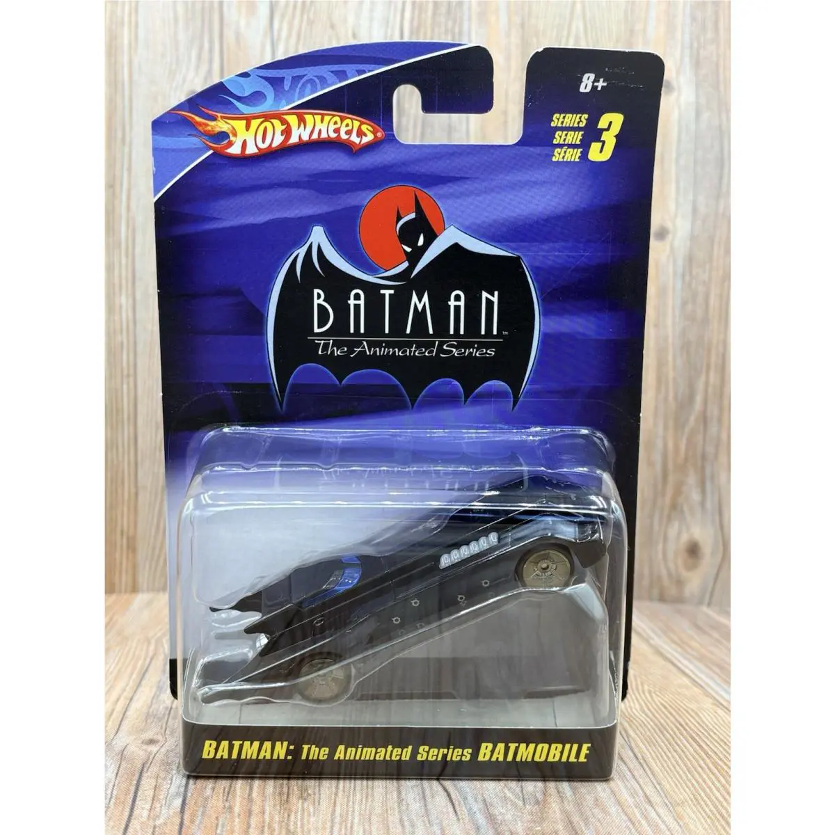 Hot Wheels Batman: The Animated Series Batmobile Series 2 W/ Bullet Holes Rare