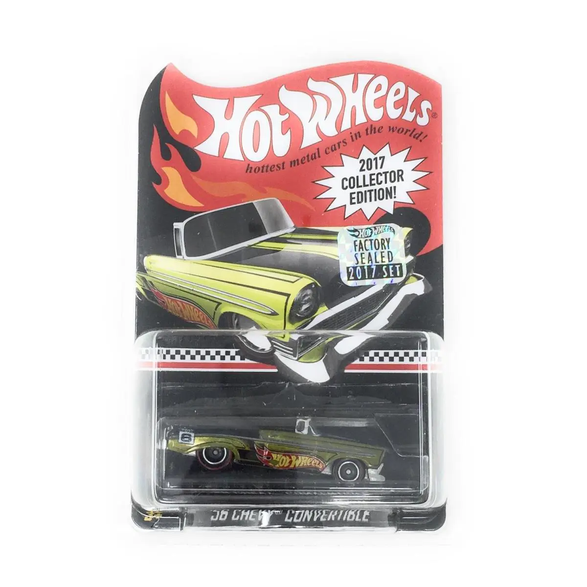 2017 Hot Wheels Collector Edition 56 Chevy Convertible 164 Scale