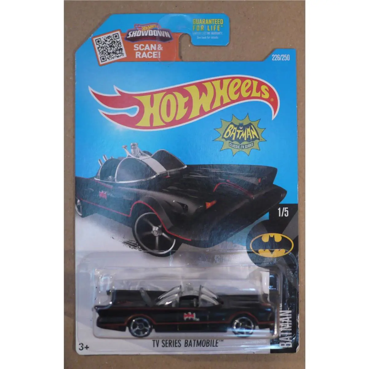 Hot Wheels Batman Classic TV Series Batmobile 2015 1/5 226/250