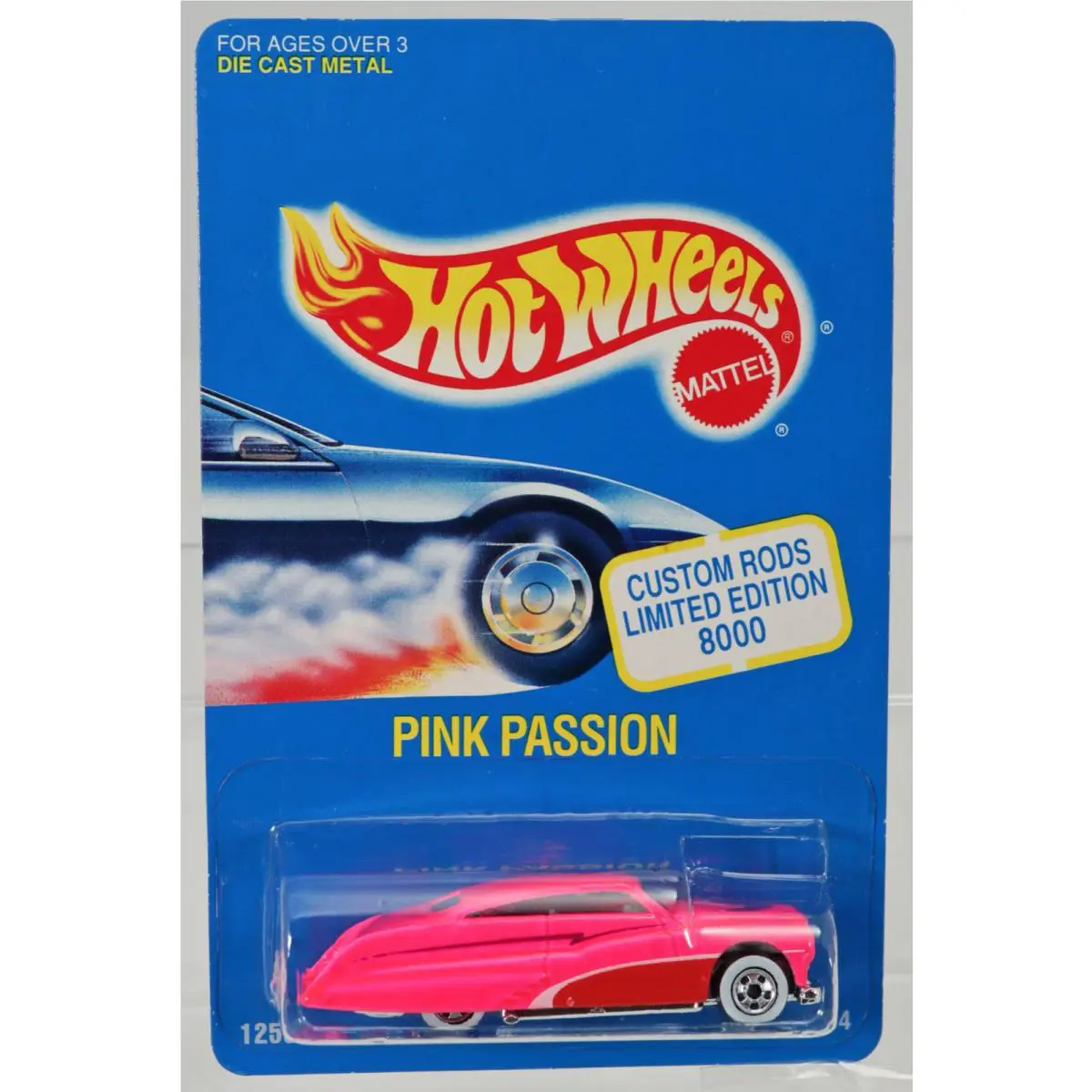 Hot Wheels Pink Passion Custom Rods Limited Edition - 12537 Nrfp 1993 Pink 1:64