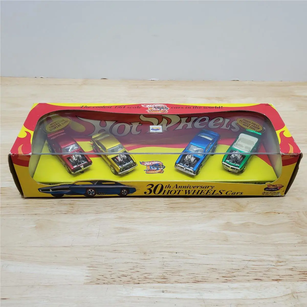 Hot Wheels 30th Anniversary Limited Edition 1970`s Redline Tires 4 Car Set