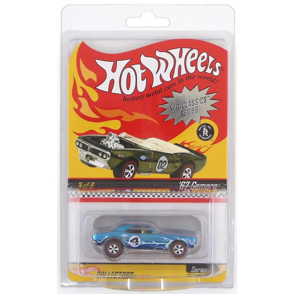 `67 Camaro Neo-classics Series 3 3 of 6 Rlc Hwc Hot Wheels Collectors 2003