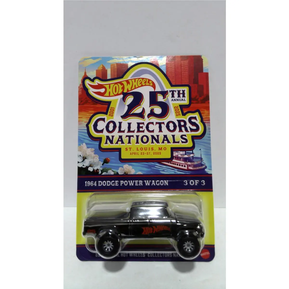 Hot Wheels 25th Collectors Nationals 1964 Dodge Power Wagon 1968/4000