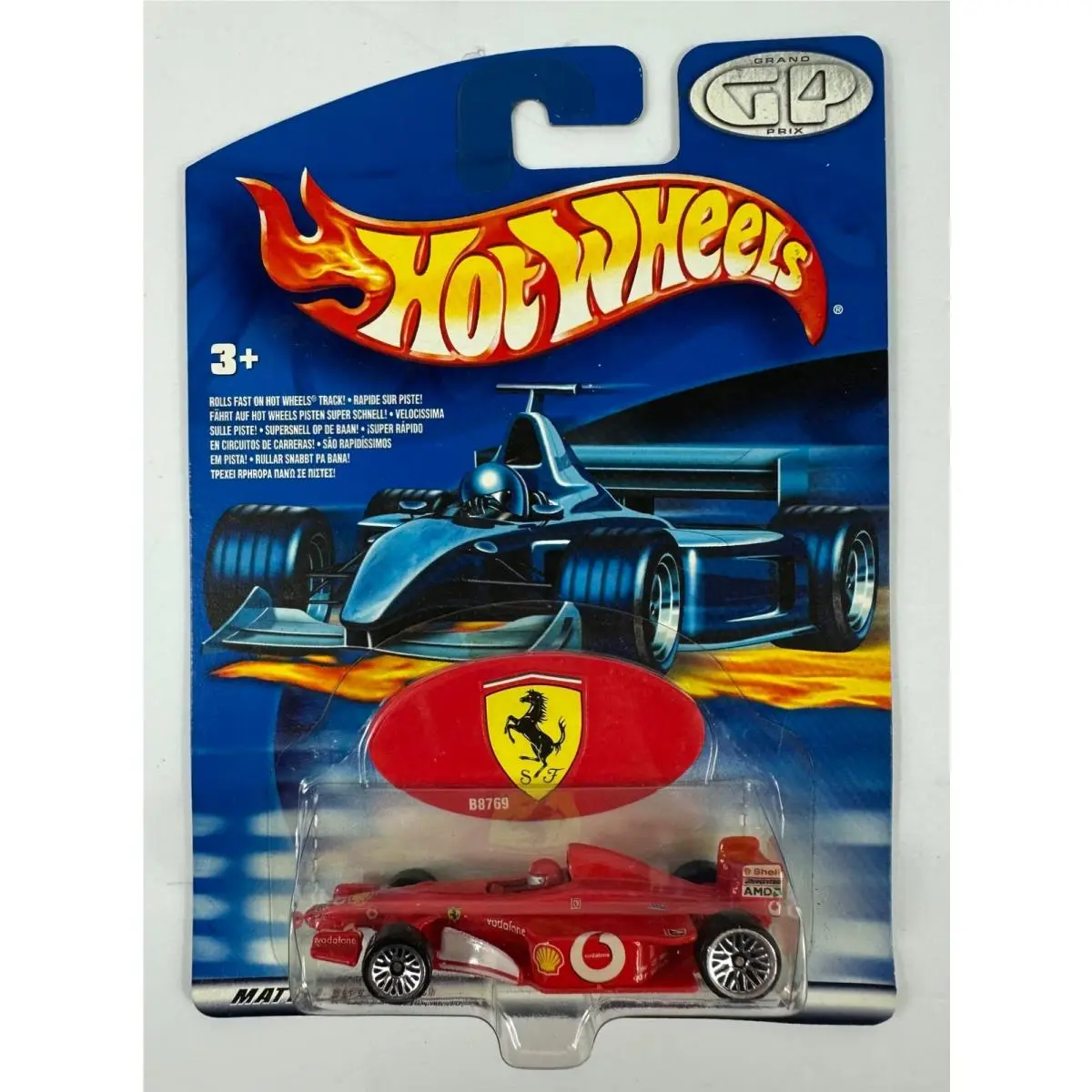 Hot Wheels Grand Prix Series F1 Ferrari Team Red Vodaphone Shell Ferrari
