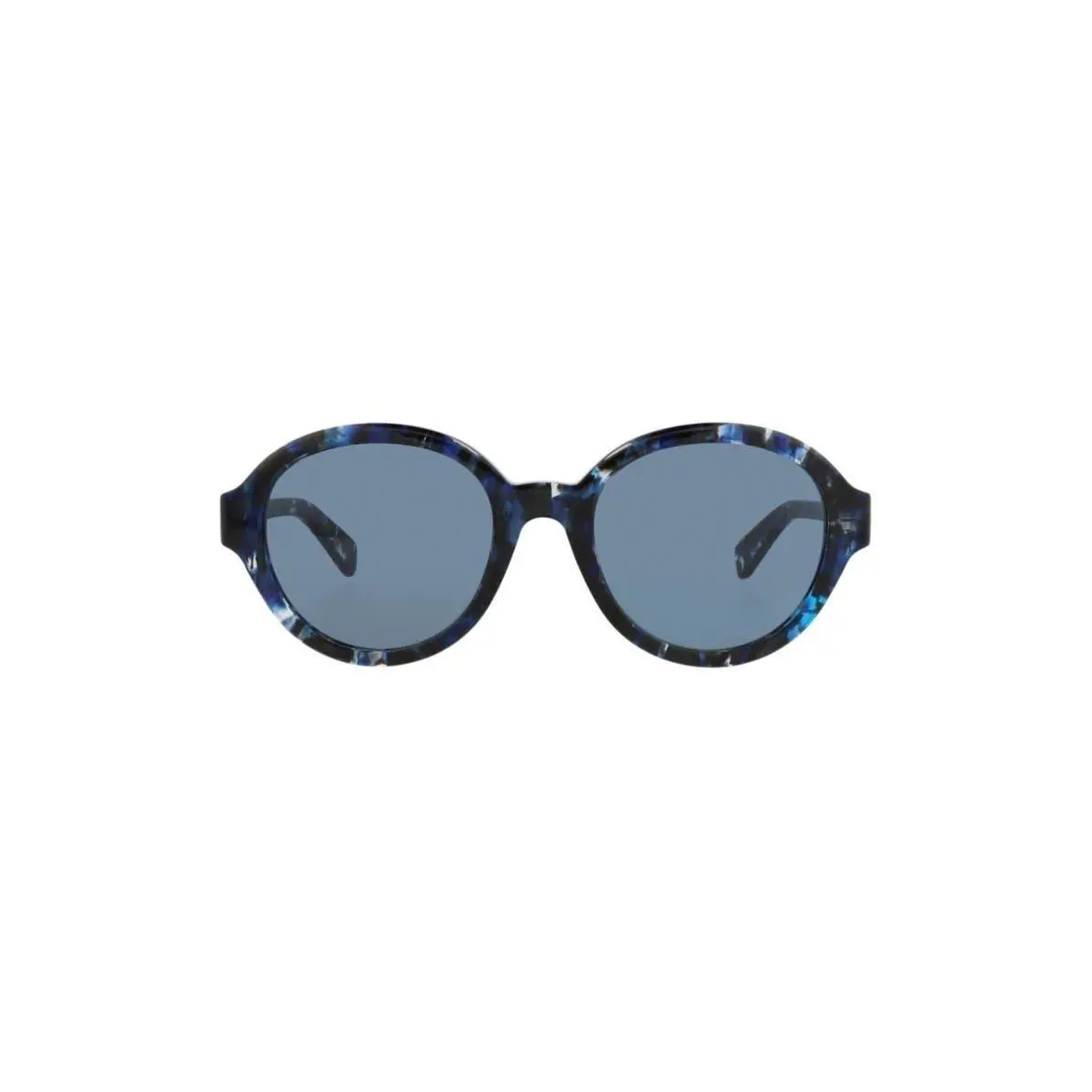 Chloé Men 54mm Oval Sunglasses Blue Blue Blue