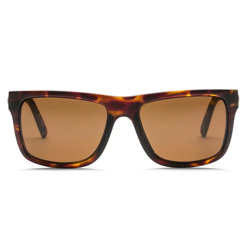 Electric Swingarm Sport Sunglasses Matte Tort Ohm Bronze Square