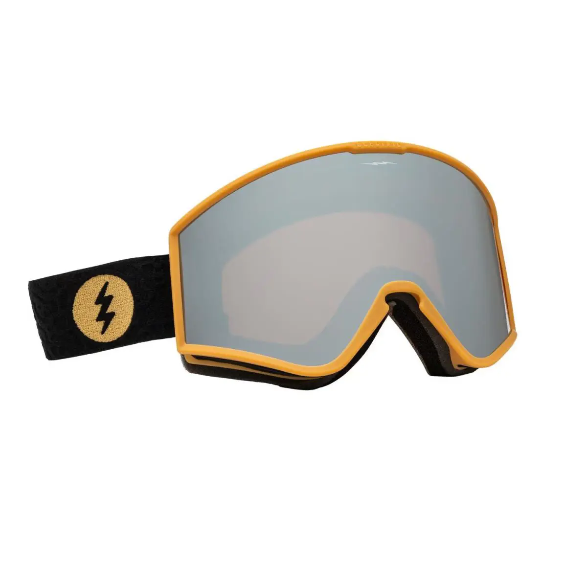 Electric EK1 Goggles Flood Black Gum Silver Chrome