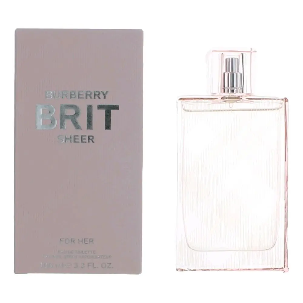 Brit Sheer by Burberry 3.3 oz Edt Spray For Women