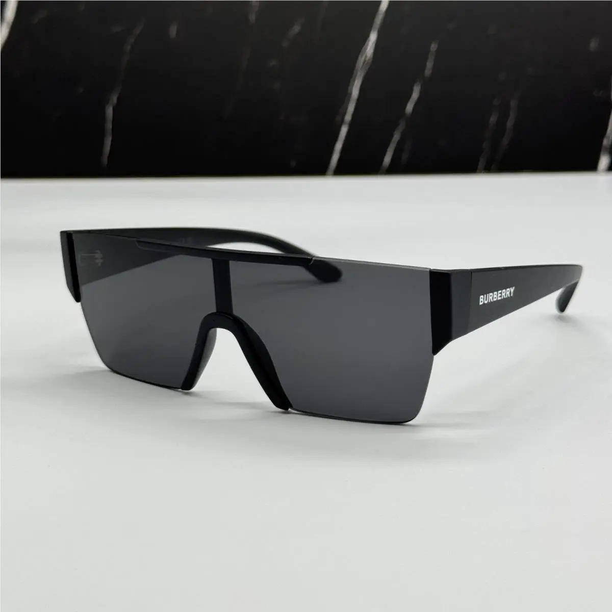 Burberry BE4291 3464/87 Sunglasses Black Unisex Eyewear BE4291 346487
