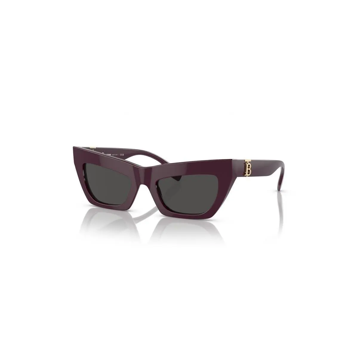 Burberry Women 51mm Cat Eye Sunglasses Bordeaux