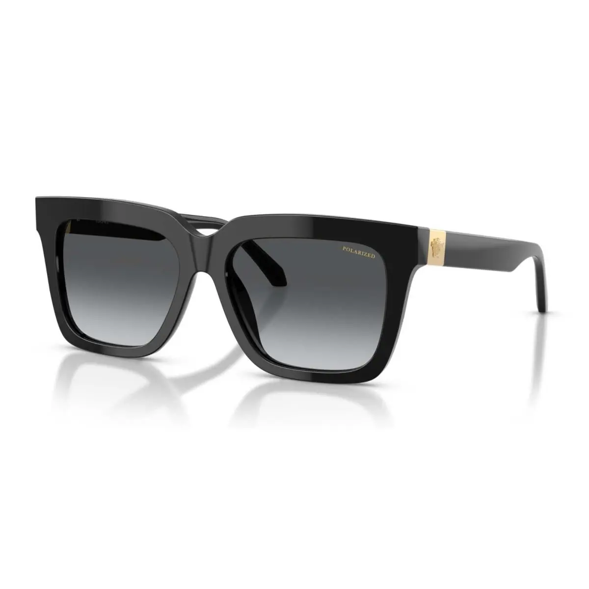 Burberry Versace VE 4498 Black/grey Gradient Polarized GB1T3 Sunglasses