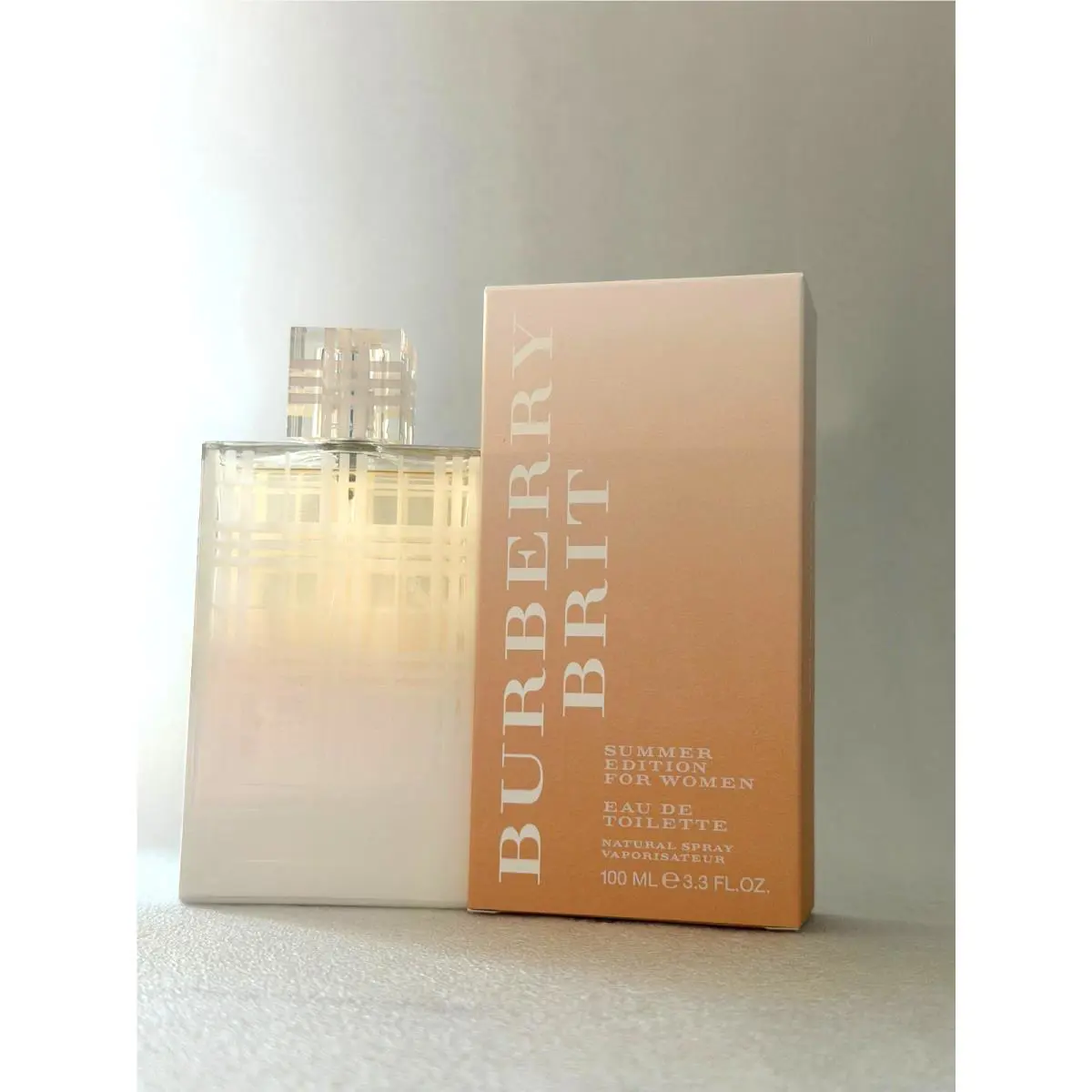 Burberry Brit Summer Edition Women 3.3 oz Eau De Toilette Spray